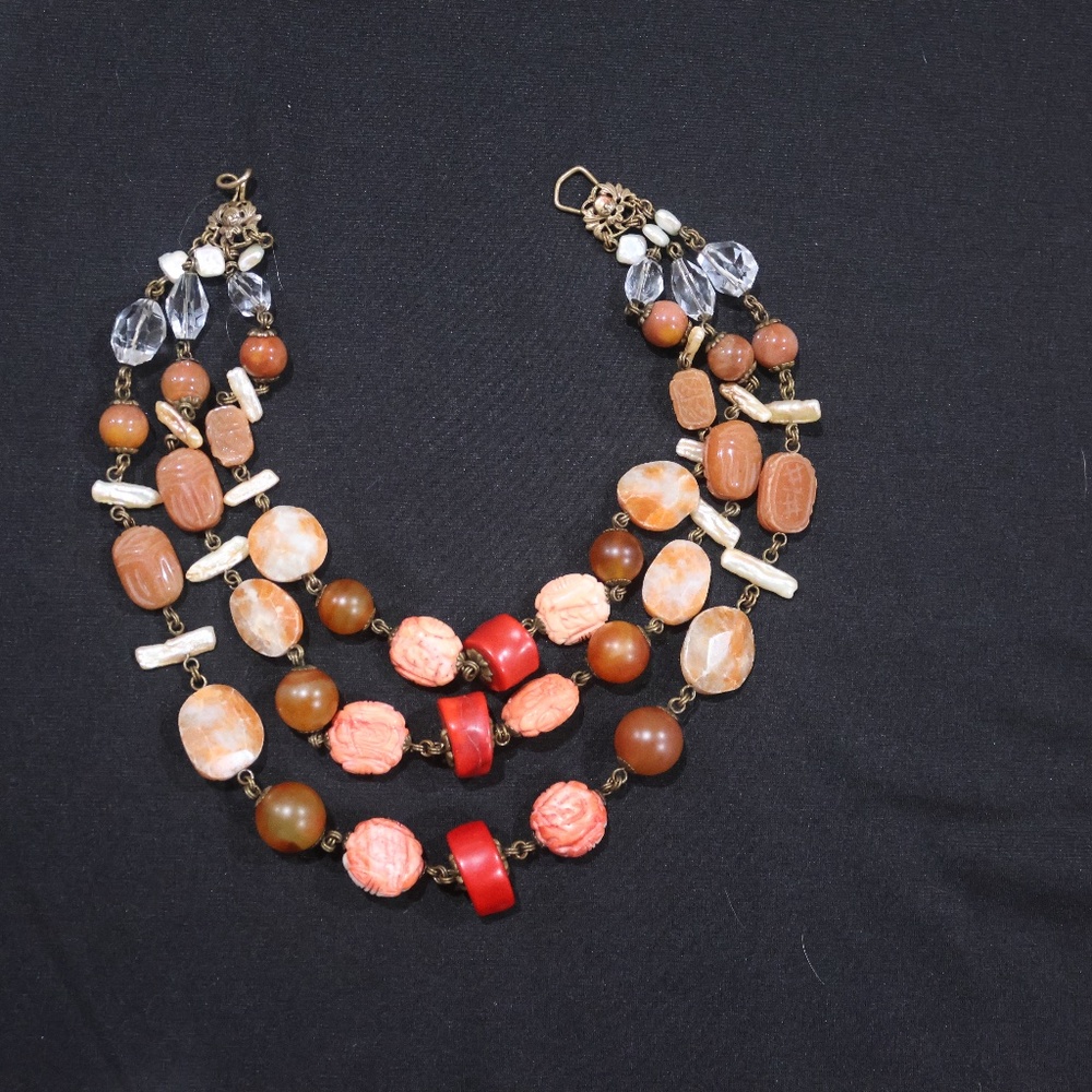 Stephen Dweck 3-Strand Necklace